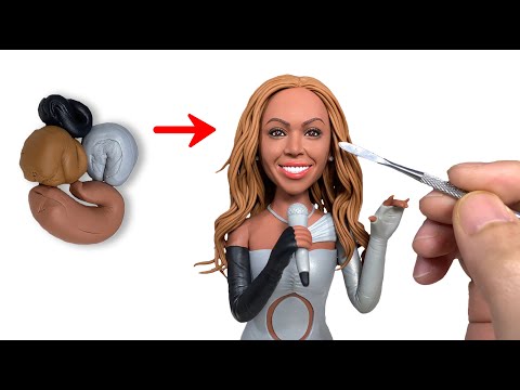 I Sculpted Beyoncé From Clay | Full Process (Start to Finish) thumbnail