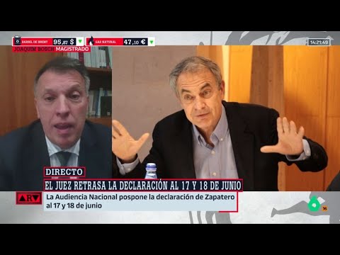 Bosch, tras leer el sumario de Zapatero: "Hay elementos que justifican la imputación" - Al Rojo Vivo thumbnail