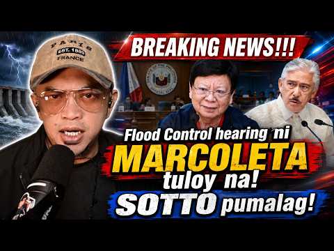 BREAKING NEWS!!! Flood Control hearing ni MARCOLETA tuloy na! SOTTO pumalag! thumbnail