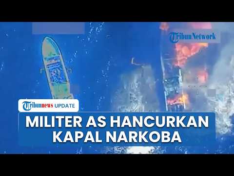 Korban Tewas Hampir 200, Militer AS Hancurkan Kapal Diduga Narkoba di Pasifik Timur! thumbnail