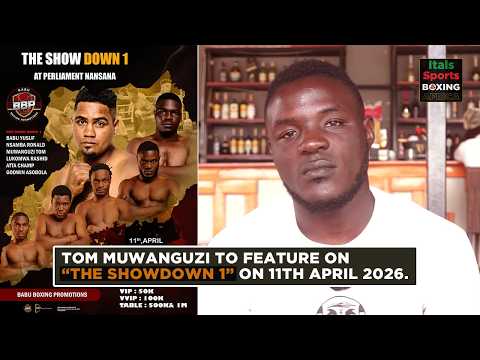 TOM MUWANGUZI TO FEATURE ON THE SHOWDOWN 1 ON 11TH APRIL IN NANSANA AT THE PARLIAMENT thumbnail