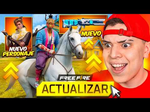 ¡LLEGO LA ACTUALIZACION DE FREE FIRE! 🔥 CABALLOS 🌊 TSUNAMI Y NUEVA COLABORACION 🔥 thumbnail