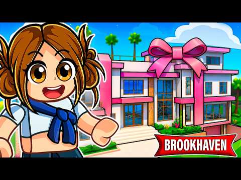 Ece’nin Hayali Gerçek Oldu Pembe Malikane Sürprizi 💖🏡 Roblox Brookhaven🏡RP thumbnail