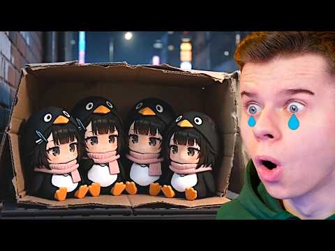 SPRÓBUJ NIE POPŁAKAĆ SIĘ CHALLENGE GUGUGAGA PENGUIN thumbnail