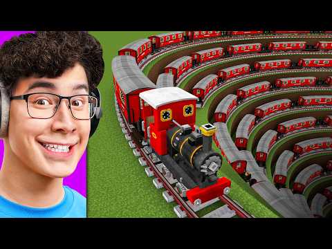 Minecraft Trains if they were looooooooong thumbnail