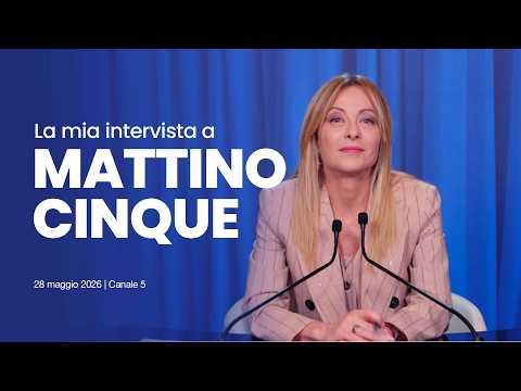 La mia intervista a Mattino Cinque | 28 maggio 2026 thumbnail