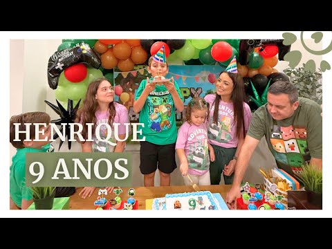 HENRIQUE CALINA FEZ 9 ANOS 😭 - FLÁVIA CALINA  thumbnail