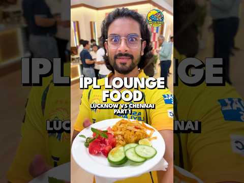 IPL Lounge Food as LSG Bowl vs CSK!! ?? thumbnail