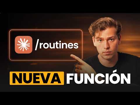 NUEVO: Claude Routines | Lo configuras una vez y se ejecuta solo thumbnail