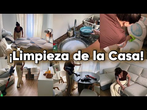 🌈LIMPIEZA DE LA CASA CON UN BEBÉ 👶 LIMPIAR PARA SENTIRSE BIEN 😜 thumbnail