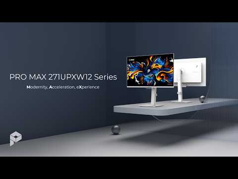 PRO MAX 271UPXW12 Series | OLED Monitor | Modernity, Acceleration, eXperience | MSI thumbnail