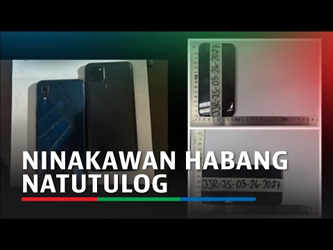 Construction workers ninakawan ng cellphones habang natutulog sa QC | ABS-CBN News thumbnail