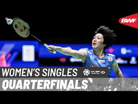 KFF Singapore Badminton Open 2026 | Ratchanok Intanon (THA) [6] vs Akane Yamaguchi (JPN) [3] | QF thumbnail
