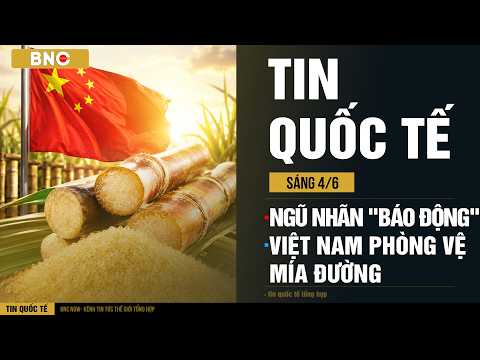 Tin Quốc Tế 4/6: Brazil đổi xăng ethanol · Việt Nam phòng vệ mía đường · Ngũ Nhãn "báo động đỏ" thumbnail