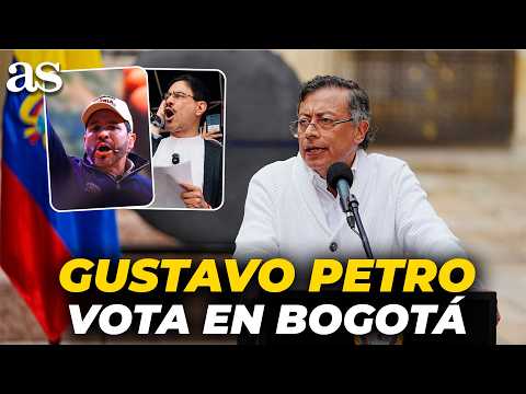 ELECCIONES COLOMBIA 2026 | GUSTAVO PETRO vota en BOGOTÁ en las elecciones MÁS POLARIZADAS thumbnail