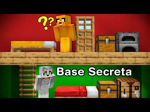 Hice Bases Secretas en las Casas de Mis Amigos 😱🤣 Los Vecinos en Minecraft thumbnail