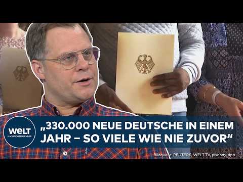 DEUTSCHLAND: Pass-Boom in Deutschland! Rekordzahl bei Einbürgerungen entfacht politische Debatte thumbnail