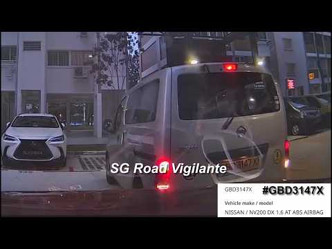 29may2026  881 tampines st 84 #GBD3147X nissan nv200 hit and run on camcar thumbnail