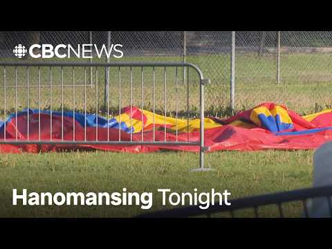 Child critically injured after high Quebec winds toss bouncy castle | Hanomansing Tonight thumbnail