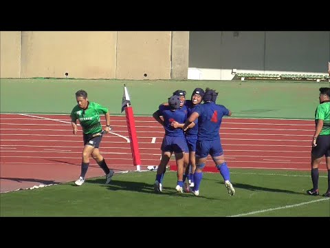 長崎北陽台　得点シーン②　後半２７分　第１０５回全国高校ラグビー大会長崎県決勝戦　長崎北陽台ＶＳ長崎北　かきどまり陸上競技場　２０２５１１１６ thumbnail