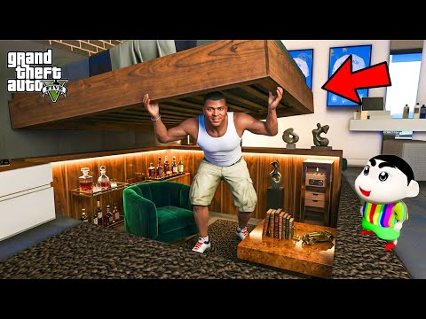 GTA 5 : Franklin & Shinchan Found A Secret Hidden Room! ? | GTA 5 Bangla Gameplay thumbnail
