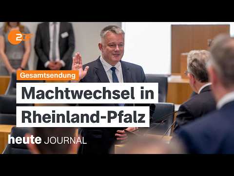 heute journal vom 18.05.2026 Machtwechsel in Rheinland-Pfalz, re:publica, Lage im Gazastreifen thumbnail
