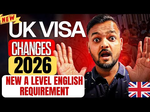 UK Immigration 2025 New Rule ?? | A-Level English Requirement Explained | Home Office Big Update thumbnail