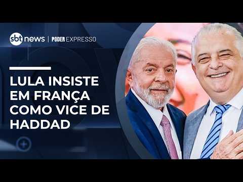 Lula pressiona para ter França como vice de Haddad em SP | #PoderExpresso thumbnail