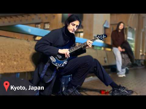 Bedroom bassist Davie504 finally plays on the streets of Japan thumbnail