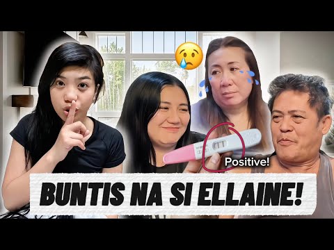 BUNTIS NA SI ELLAINE YAY | NAGULAT SI MAMA AT PAPA | FAMILYAY  thumbnail