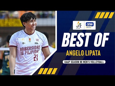 Angelo Lipata’s HEAVEN SENT HITS for UP ⚡️ | UAAP SEASON 88 MEN’S VOLLEYBALL thumbnail