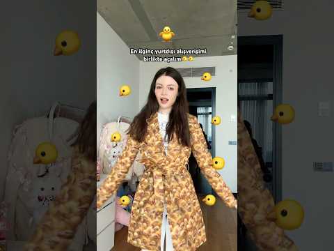 En ilginç yurtdışı alışverişimi birlikte açıyoruz🐥🐤 #meryemcan #alışveriş thumbnail