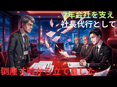 【アニメ】7年会社を支え社長代行として7年間のサービス0000 倒産寸前から立て直した thumbnail