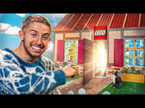 J’AI SURVÉCU 48H DANS UNE CABANE LEGO ! (et il y’a eu des dingueries) thumbnail