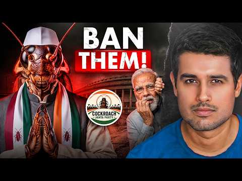 Why Modi Govt is SCARED of Cockroach Party? | The Joke That Shook India | Dhruv Rathee thumbnail