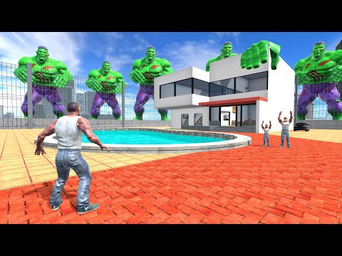 Franklin Saving His House From Giant Zombie Hulk In Indian Bikes Driving 3D thumbnail