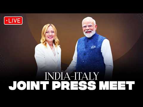 LIVE: PM Modi, Italian PM Giorgia Meloni attend joint press meet thumbnail