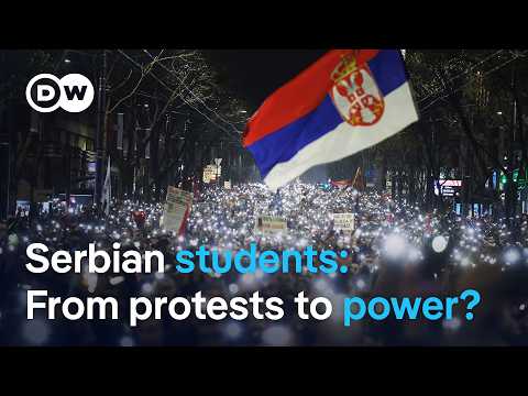 Serbia’s students are winning the streets. But can they win elections? | DW Current Affairs thumbnail
