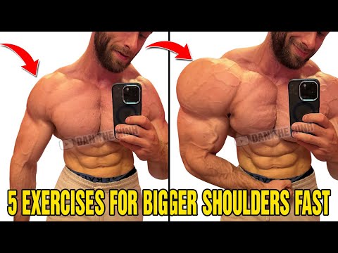 5 Exercises for BIGGER Shoulders FAST! thumbnail