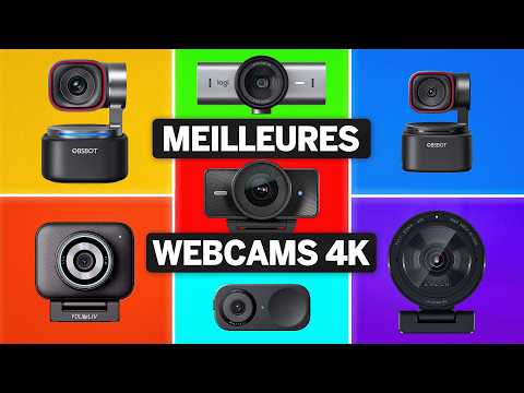 Top 7 Webcams 4K Streaming (feat. Obsbot Tiny 3) thumbnail