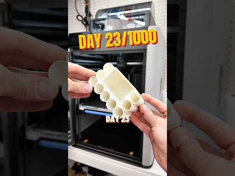 Day 23/1000: 3D Printed White Board #3dprinting #calendar #todo #diy #useful thumbnail