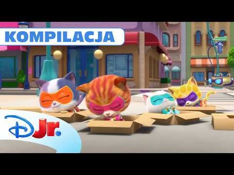 🐈🎶 Rozśpiewane zwierzaki | SuperKoty | Disney Junior Polska thumbnail