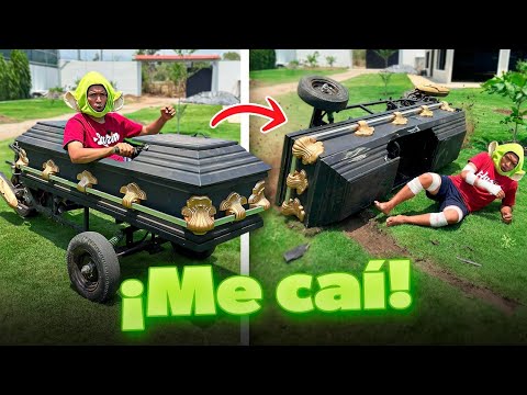 ME CAI DEL ATAUD CON RUEDAS PARA UN TIKTOK NUEVO  ALFREDO LARIN  thumbnail