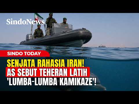 SENJATA RAHASIA IRAN! AS Sebut Teheran Latih 'Lumba-Lumba Kamikaze'! | Sindo Today | 17/05 thumbnail