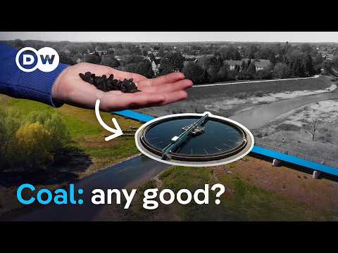 How recycled coal could revolutionize wastewater treatment | DW News thumbnail