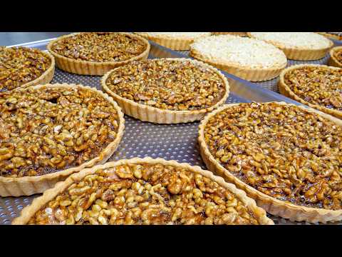 The Most Addictive Walnut Pie You’ll Ever Taste / Korea Food! thumbnail