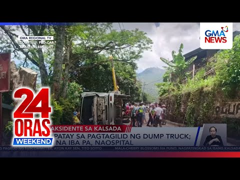 5 patay, 16 naospital sa pagtagilid ng dump truck sa Benguet | 24 Oras Weekend thumbnail