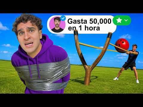 50 YOUTUBERS DECIDEN MI DIA (EXTREMO) 😱 thumbnail