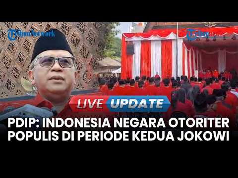 🔴LIVE UPDATE | Hasto PDIP: Indonesia Negara Otoriter Populis Kedua di Periode Kedua Jokowi thumbnail
