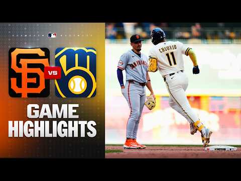 Giants vs. Brewers Game Highlights (6/4/26) | MLB Highlights thumbnail